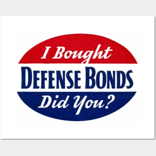 WWII Defense Bonds Posters and Art